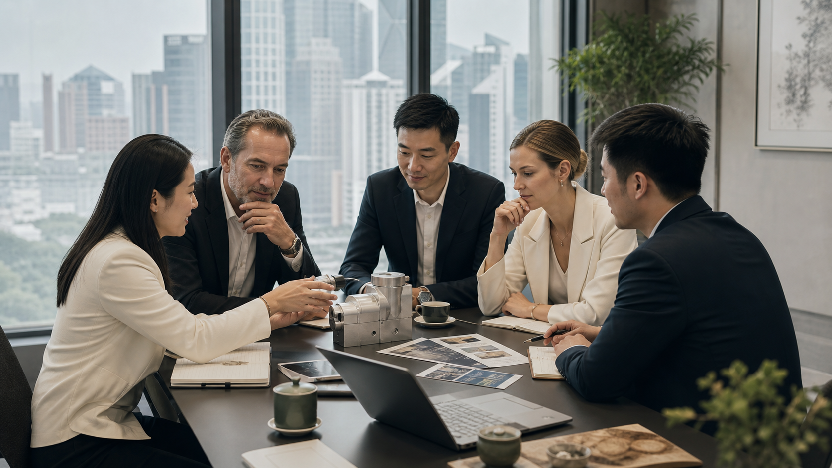Shenzhen planning meeting with local operator